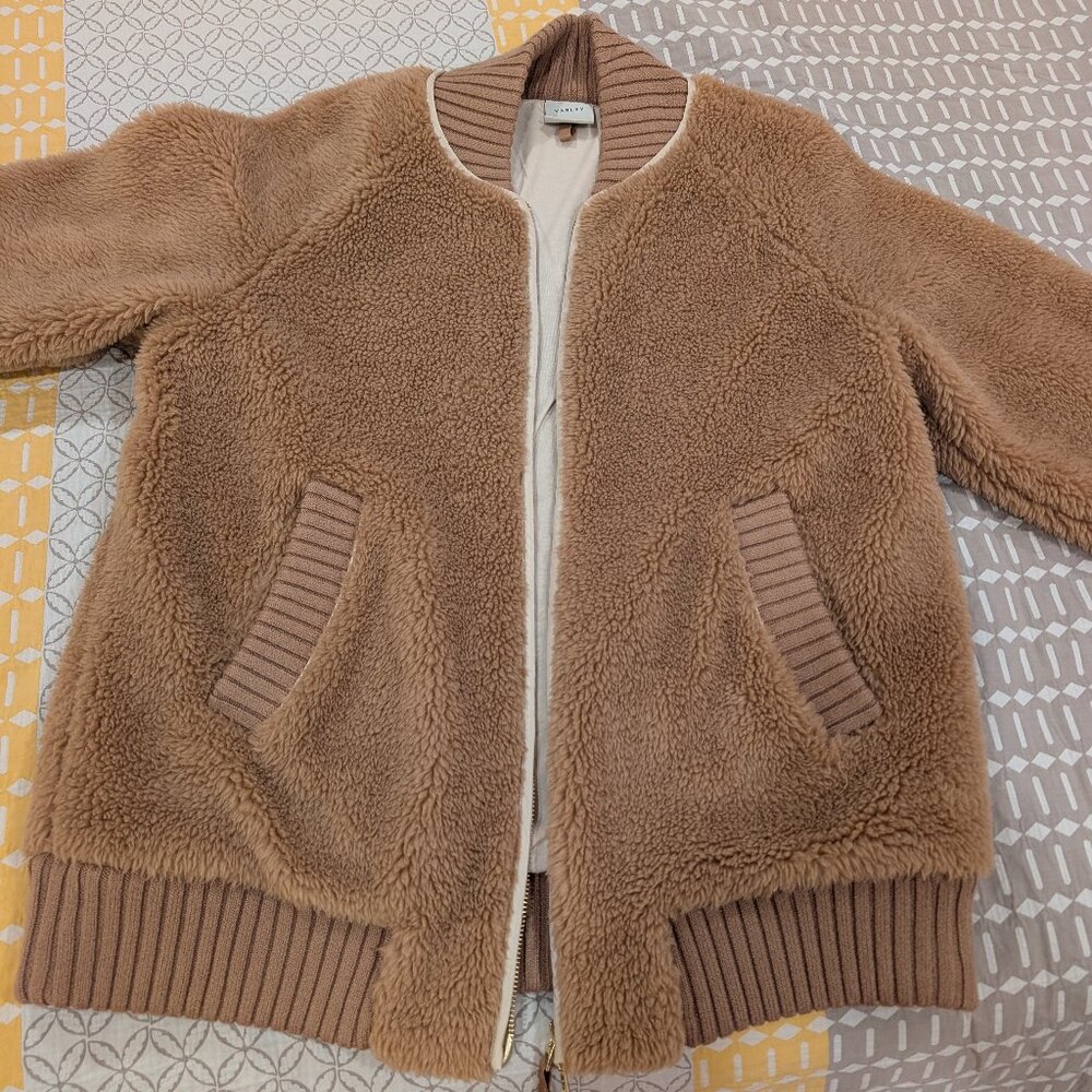 Varley Ella Sherpa Teddy Jacket